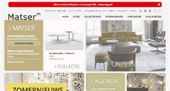 Desktop Screenshot of matser.nl