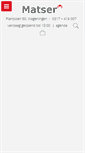 Mobile Screenshot of matser.nl